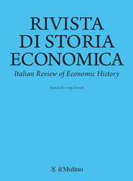 Cover of Rivista di storia economica - 0393-3415