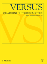 Copertina del fascicolo 1/2024 from journal Versus